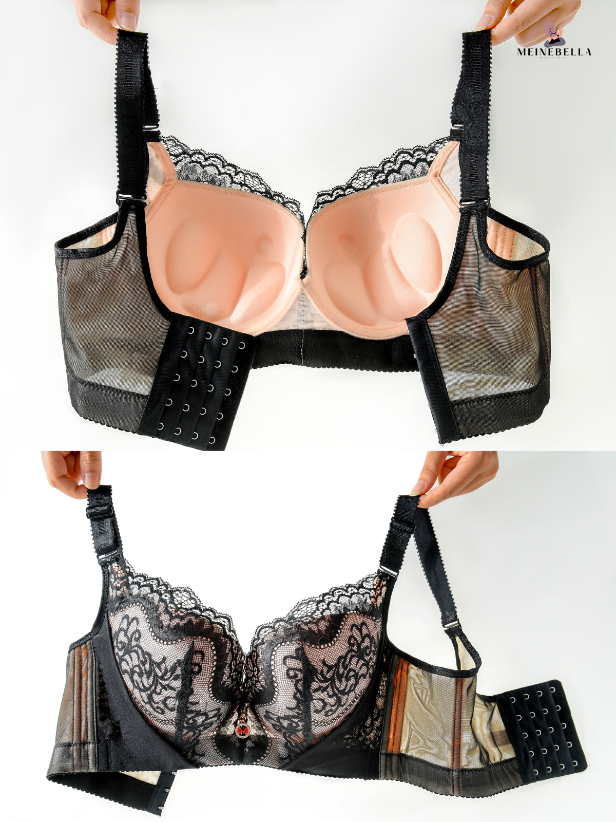 Meinebella™ Push-Up BH met Kant