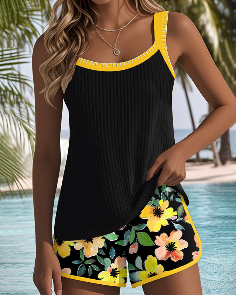 Tankini strandbroek tweedelig