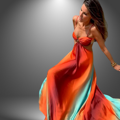 Solea | Luxe lange jurk voor dames
