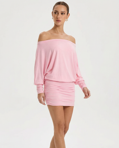 Virexo | SOLA Mini-jurk met ruches