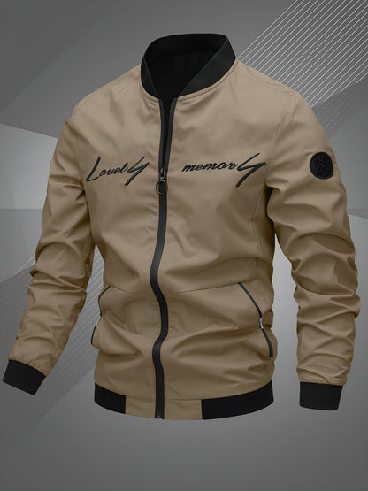 Harm™ | Casual bomberjack met lange mouwen