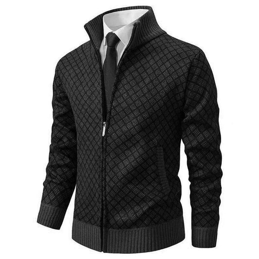 Virexo | Gebreid Vest met Rits