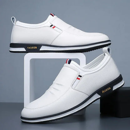 Casual leren herenschoenen
