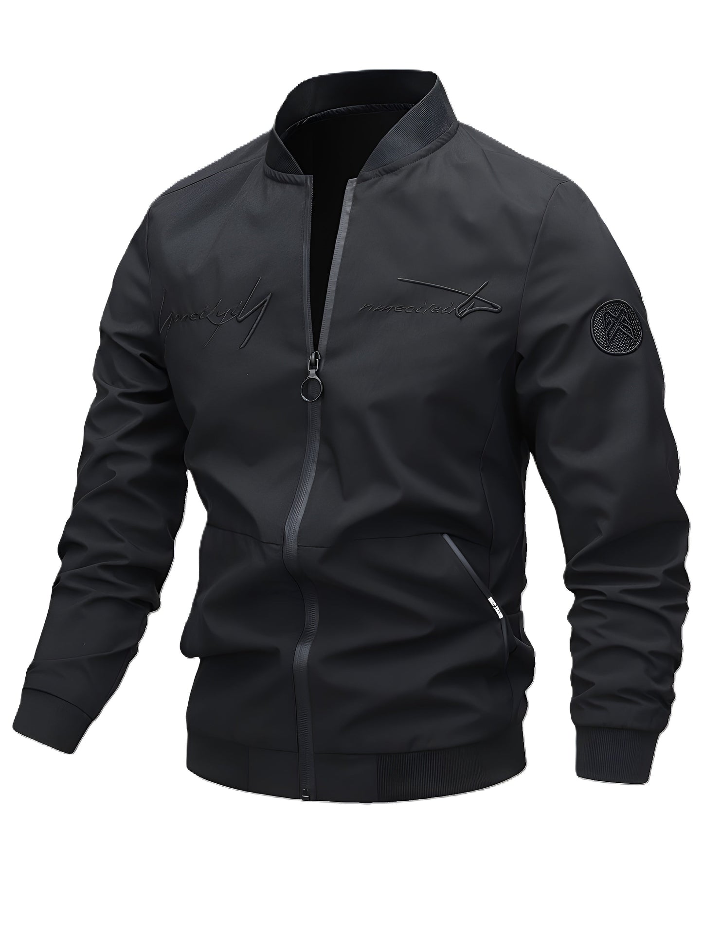 Harm™ | Casual bomberjack met lange mouwen