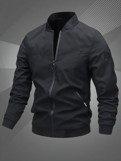 Harm™ | Casual bomberjack met lange mouwen