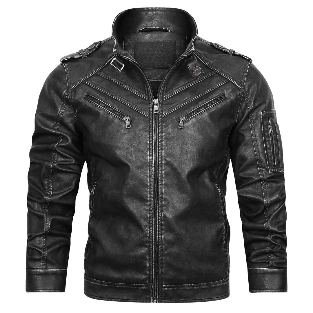 VIREXO™ | FORMELLE LEREN JAS VOOR HEREN