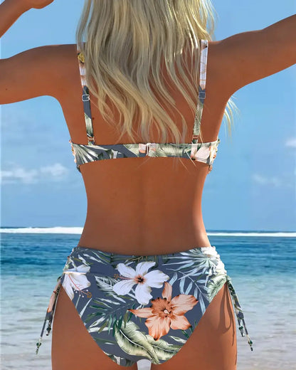 Tweedelige bikini met print – Trendy