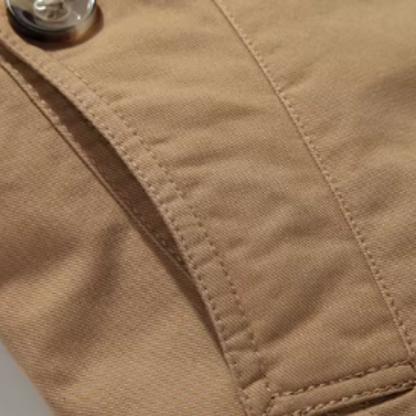 Étienne™ | Elegante Gewatteerde Trenchcoat voor Mannen