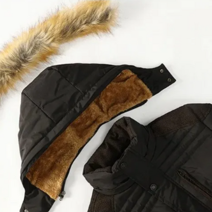 Adrien™ | Elegante Winterjas van Gewatteerd Fleece