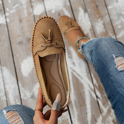 Nadine™ - Klassieke loafers met kwastjes