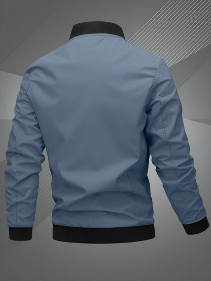 Harm™ | Casual bomberjack met lange mouwen