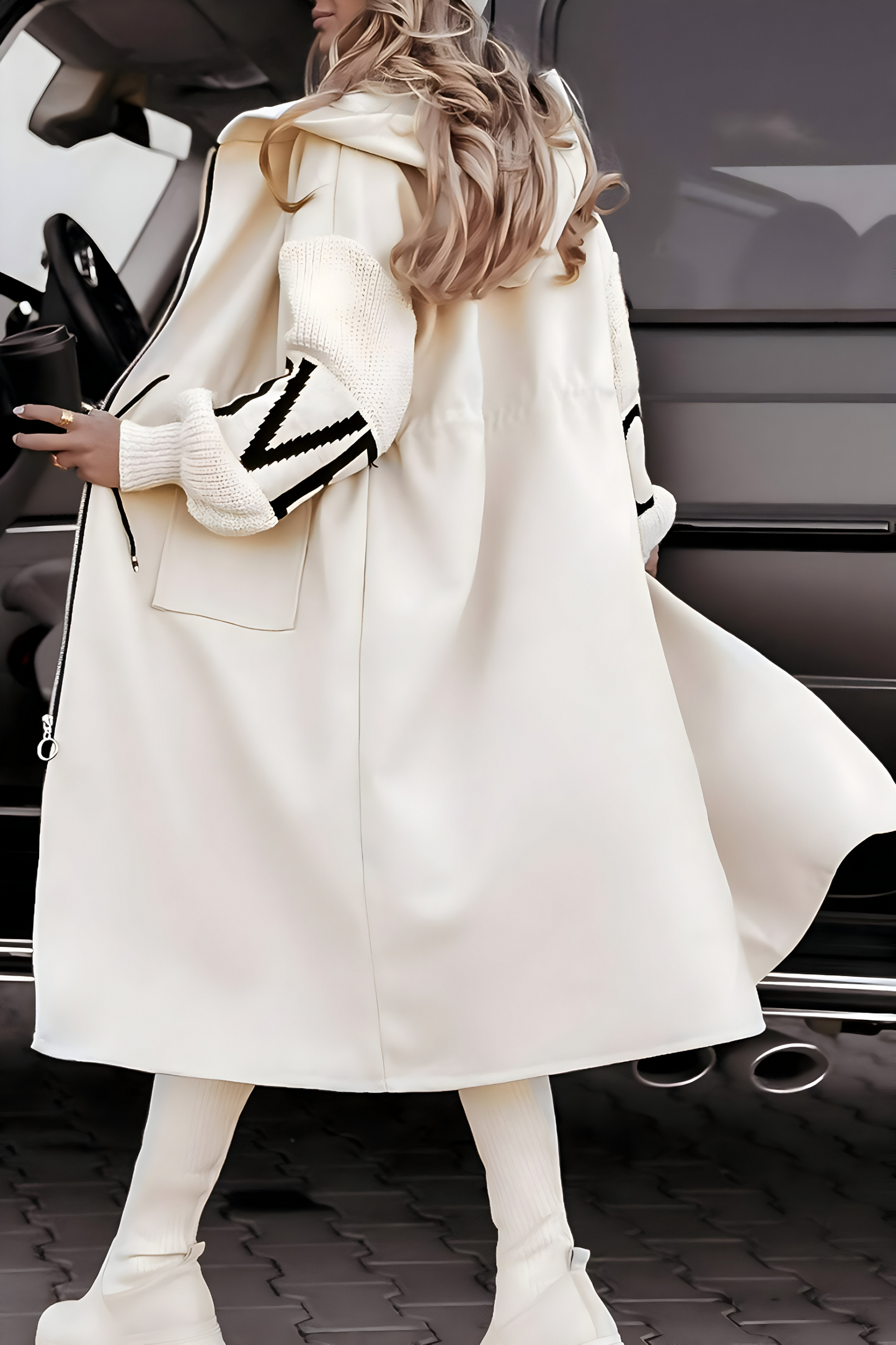 Paris – Elegante Hooded Coatigan