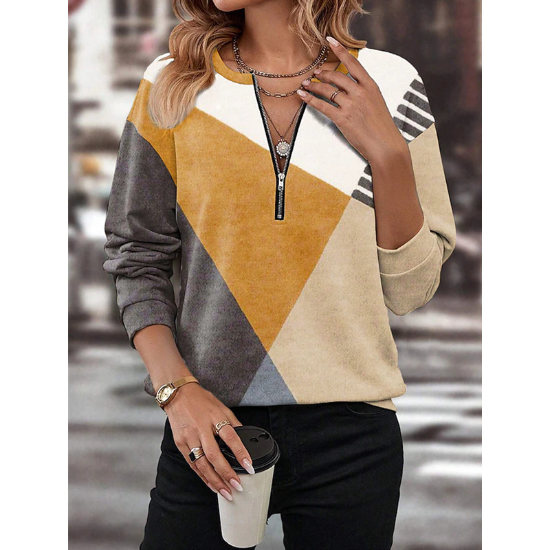 Ginny - Zachte Geometrische Sweater
