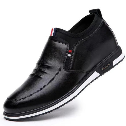 Casual leren herenschoenen