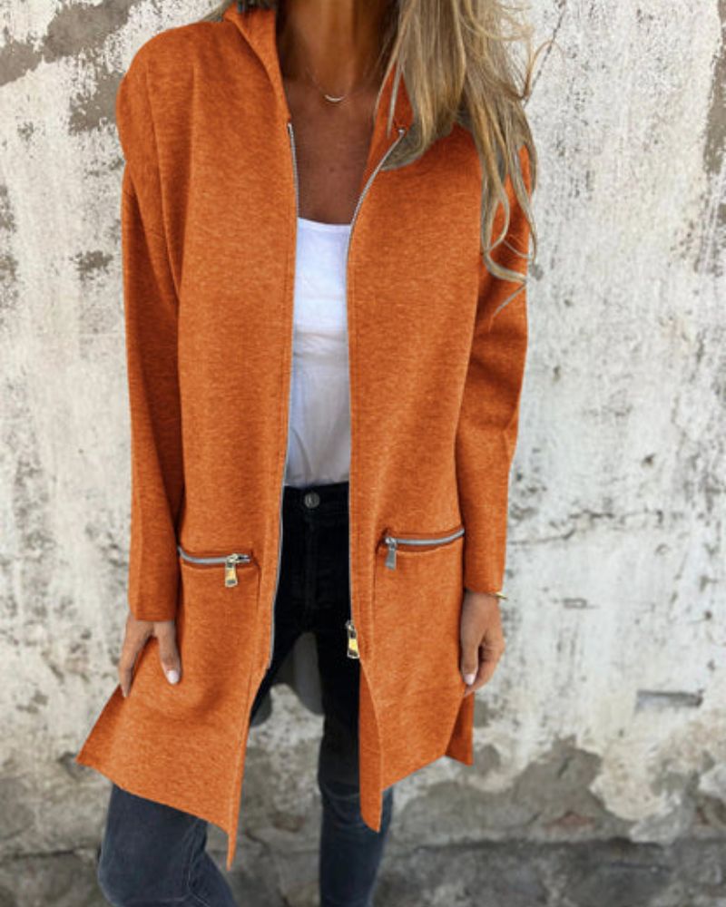 JULI – Gebreid Cardigan met Lange Mouwen