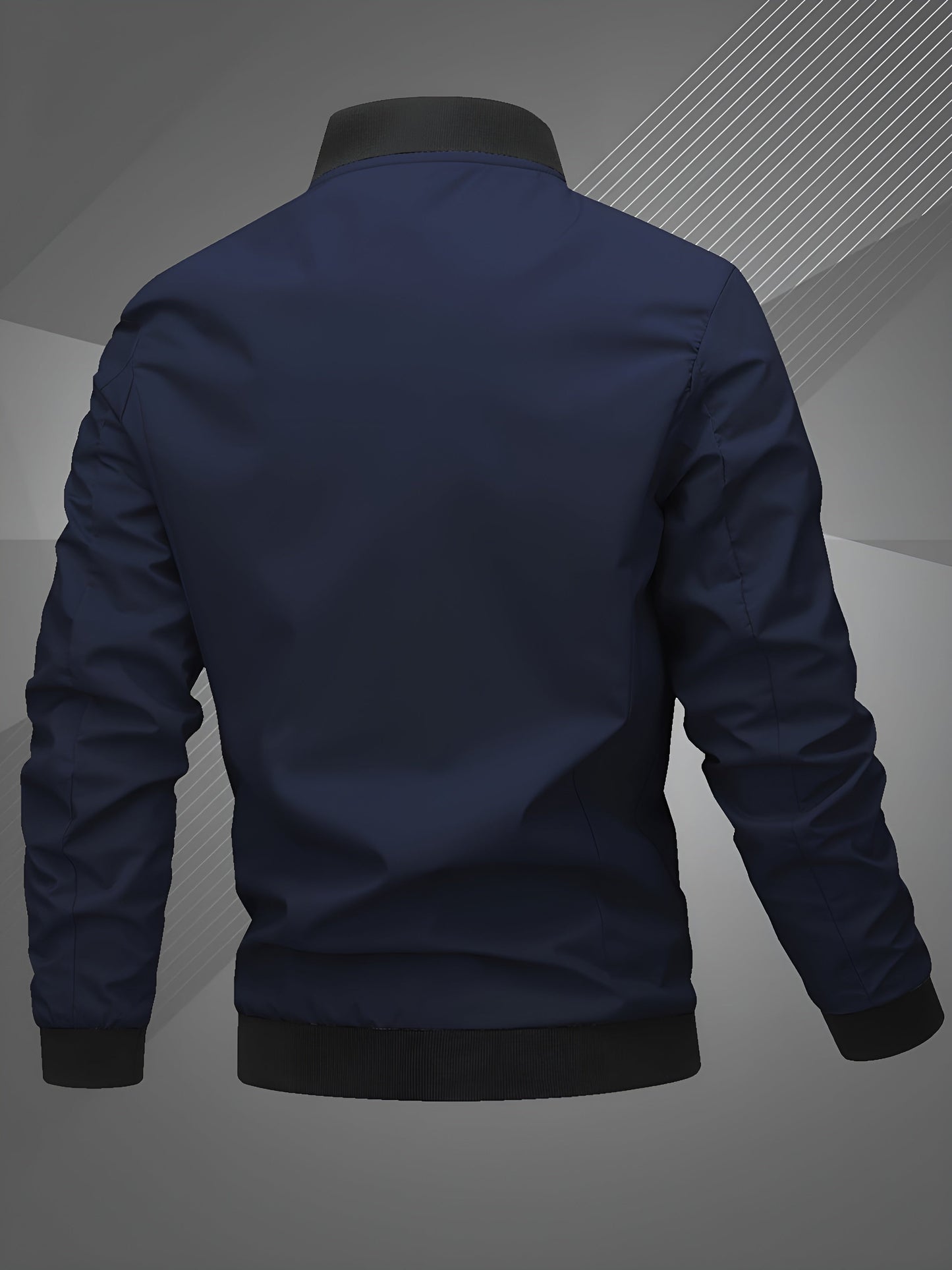 Harm™ | Casual bomberjack met lange mouwen