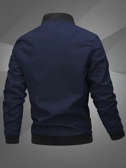 Harm™ | Casual bomberjack met lange mouwen