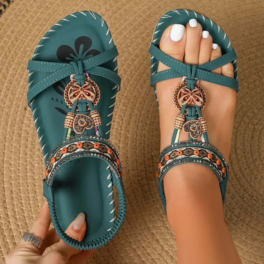 Nada™ – Orthopedische sandalen in Ibiza-stijl voor comfort en elegantie