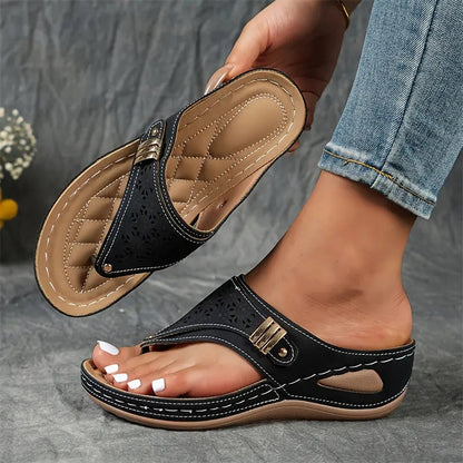 Élodie™ - Sandalen met sleehak en open teen voor dames