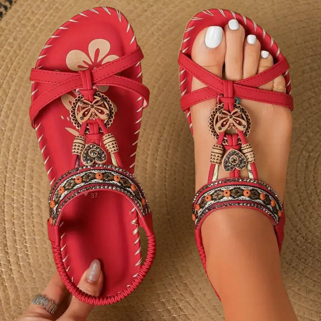 Nada™ – Orthopedische sandalen in Ibiza-stijl voor comfort en elegantie
