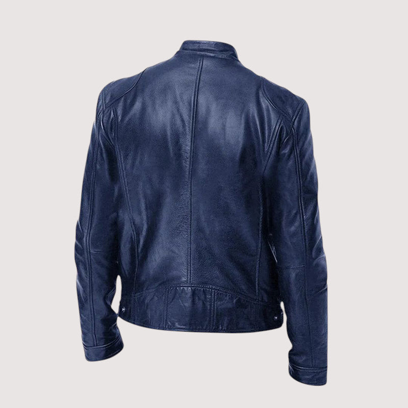 Virexo™ | Heren Leren Jas