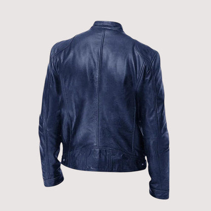 Virexo™ | Heren Leren Jas