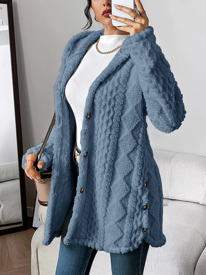Chateau Elise™ | Luxe Gebreide Hoodie Cardigan
