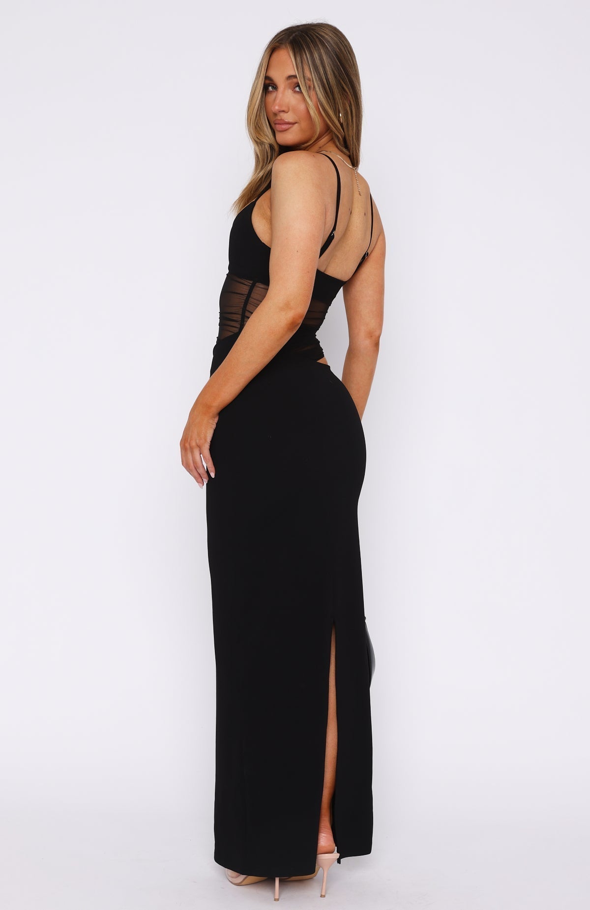 Virexo | Maxi-jurk met strik