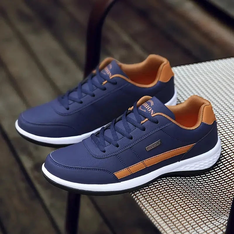 Mr. Orthopedische comfortabele leren sneaker 2025