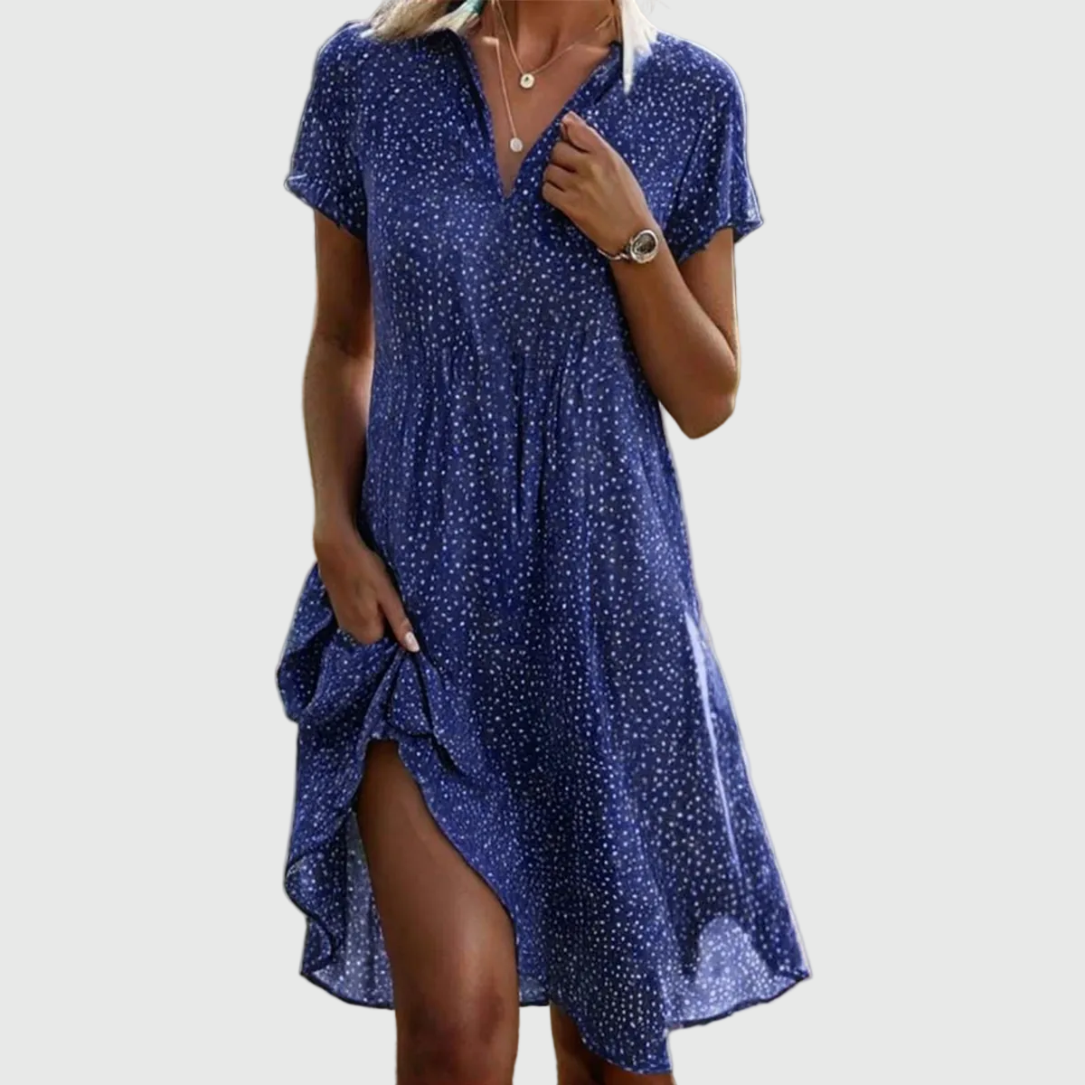 Bianca™ | Luxe midi-jurk met een moderne uitstraling