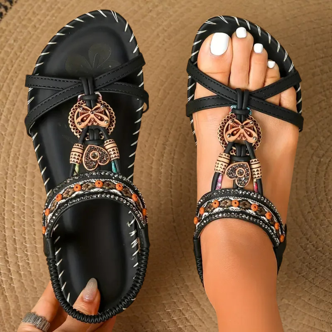 Nada™ – Orthopedische sandalen in Ibiza-stijl voor comfort en elegantie