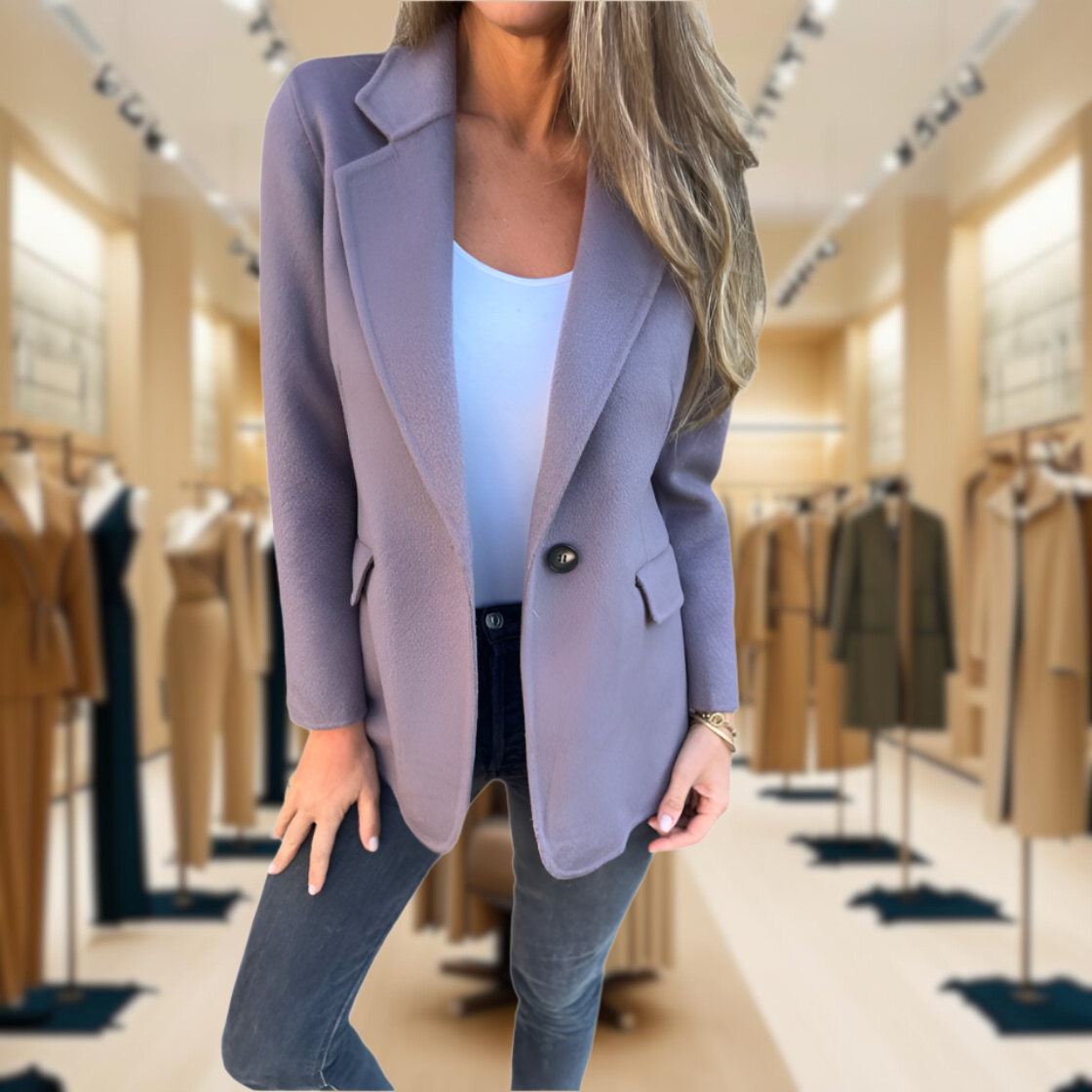 Suzanne – Casual wollen blazer