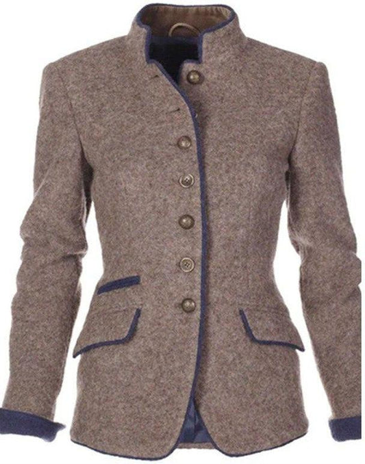 Sophia™ – Elegante Jas met Lange Mouwen