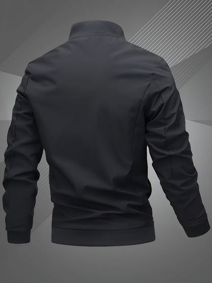Harm™ | Casual bomberjack met lange mouwen