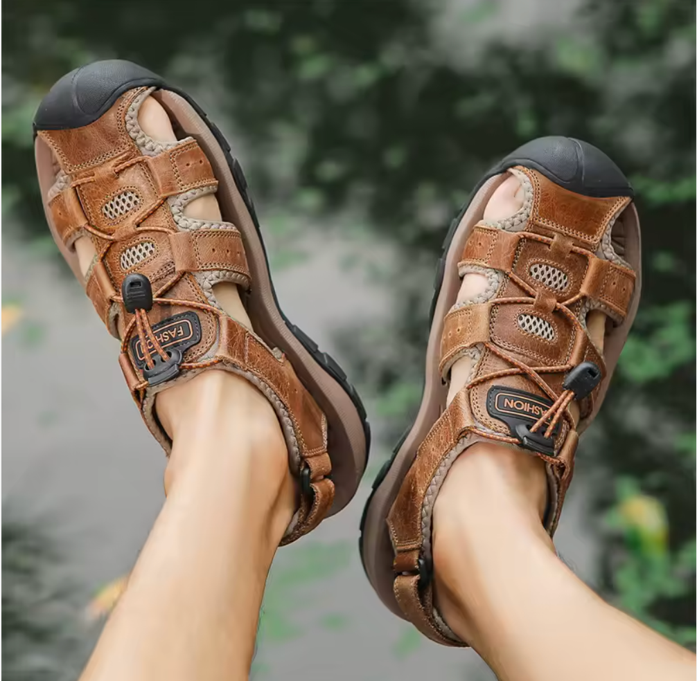 Rootstep Explorer I Ultralekkie sandały barefoot z ergonomiczną wkładką, które łagodzą ból stóp. (Unisex)