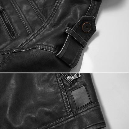 VIREXO™ | FORMELLE LEREN JAS VOOR HEREN