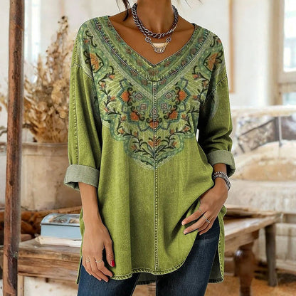 Vintage casual blous