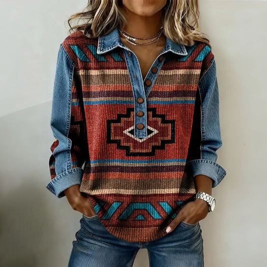 Vintage casual blouse