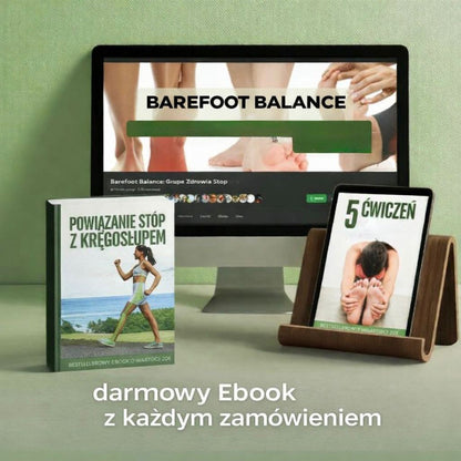 Rootstep Explorer I Ultralekkie sandały barefoot z ergonomiczną wkładką, które łagodzą ból stóp. (Unisex)