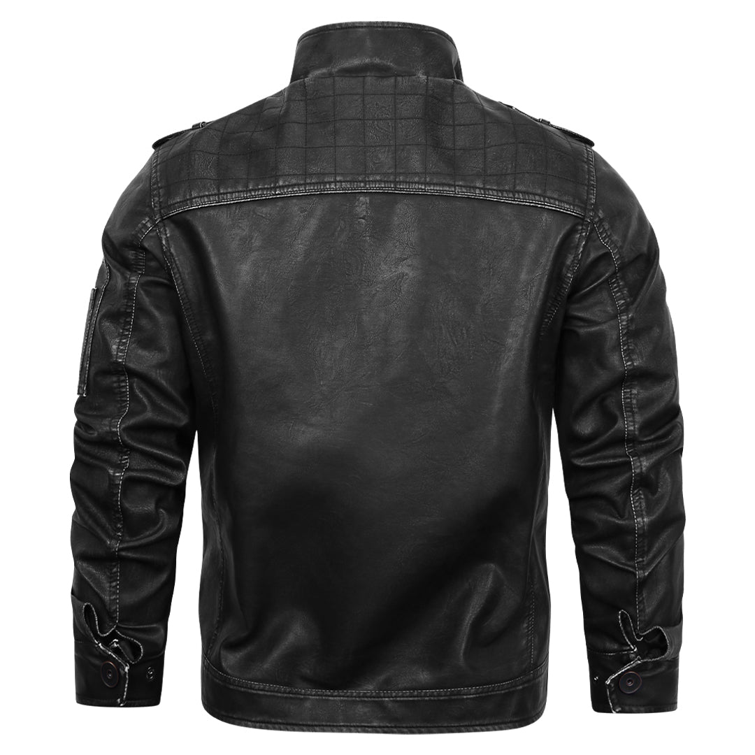 VIREXO™ | FORMELLE LEREN JAS VOOR HEREN
