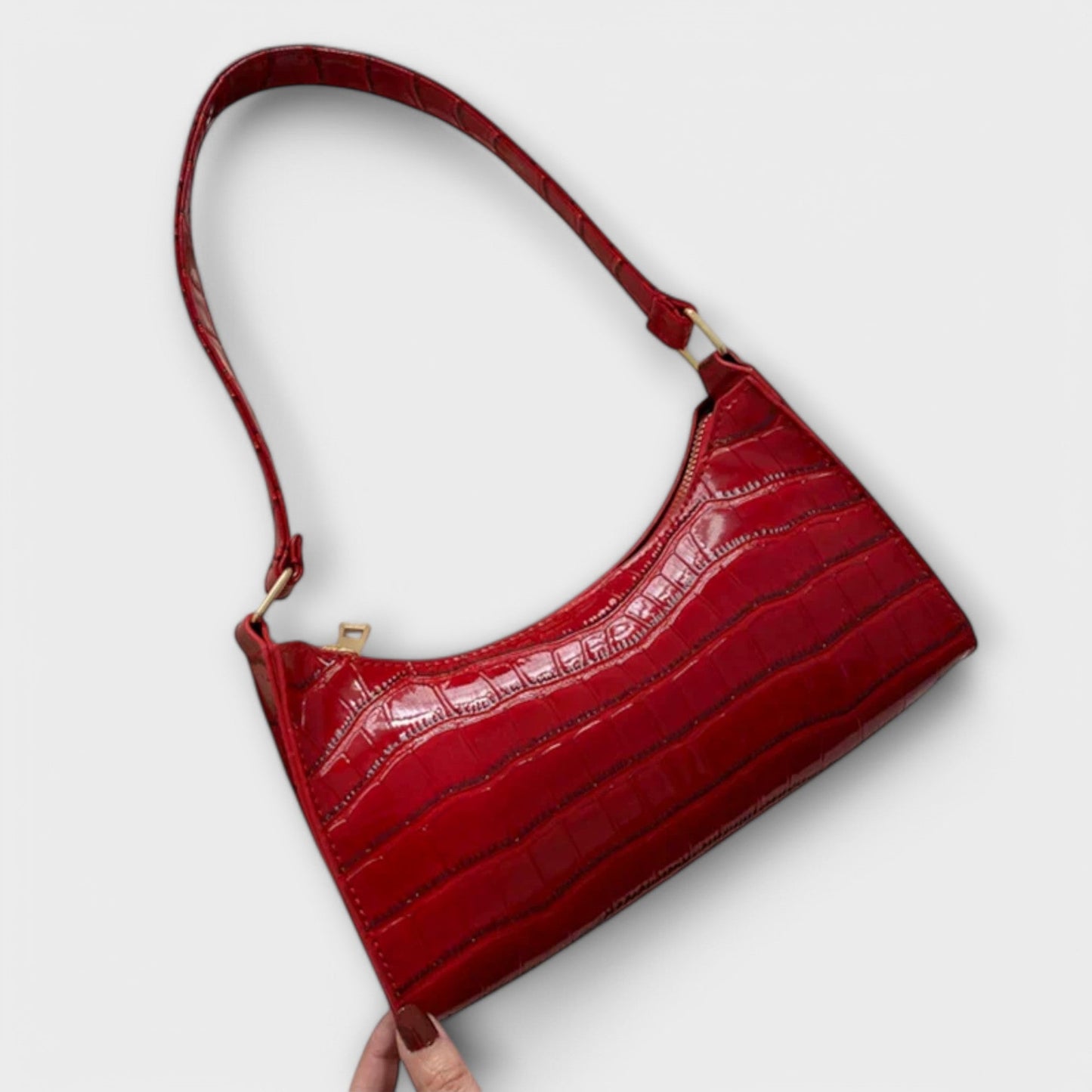 Ava | Chique glanzende tas