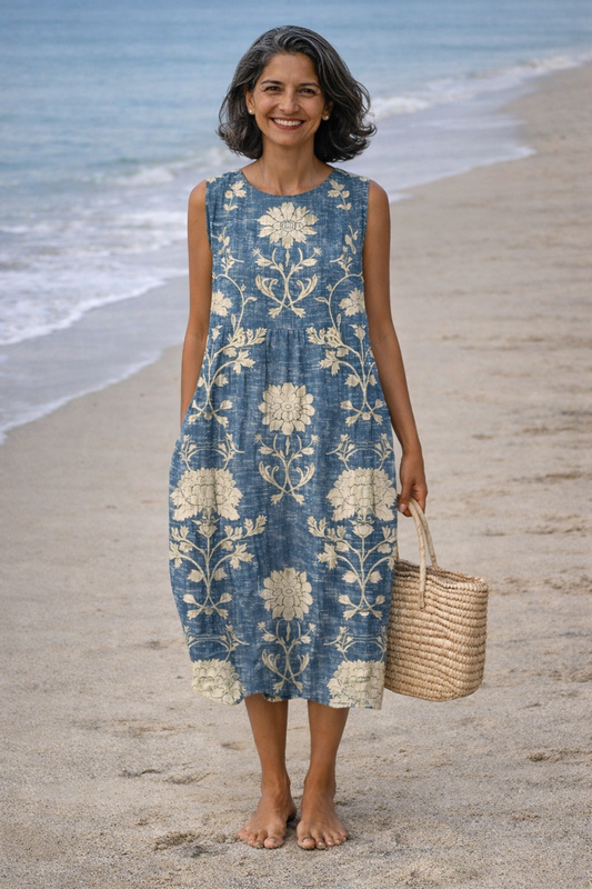 Bella | Boho-midi-jurk
