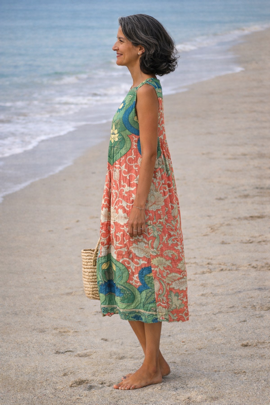 Vera | Bohemien midi-jurk