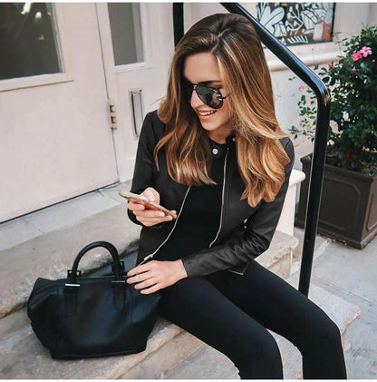 Sophia – Italiaanse Leren Jas