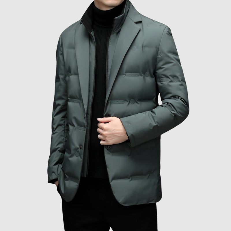 Virexo | Elegante Heren Donzen Blazer