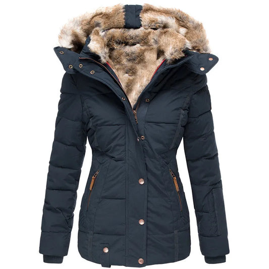Grace™ – Comfortabele Warme Winterjas met Bont
