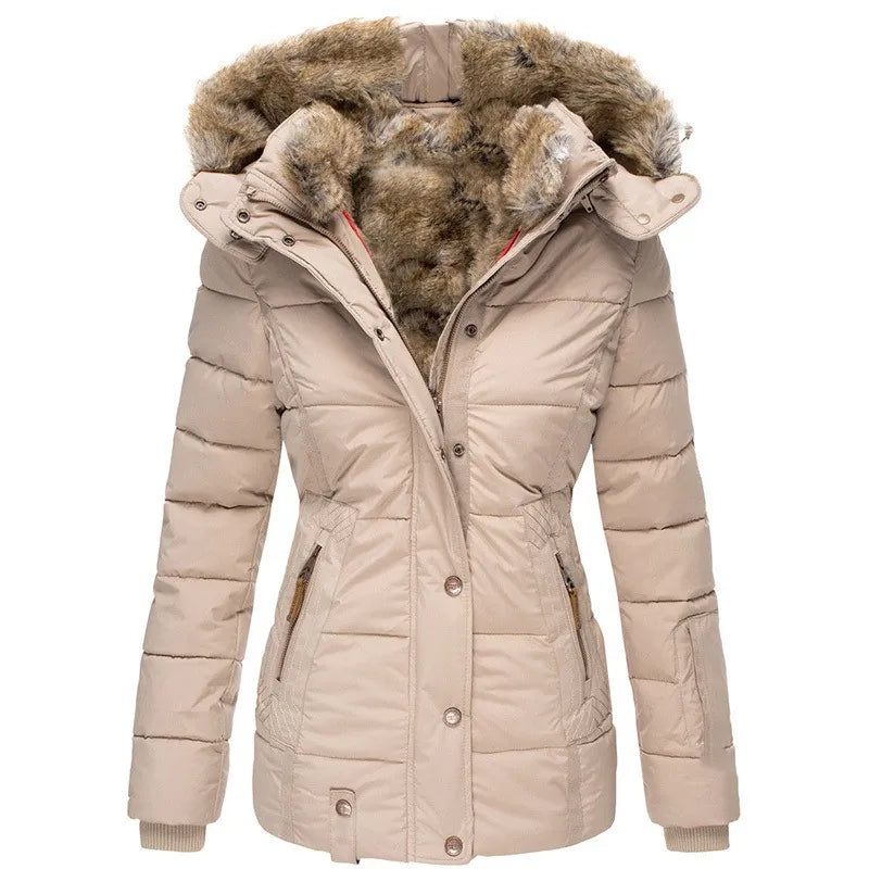 Grace™ – Comfortabele Warme Winterjas met Bont