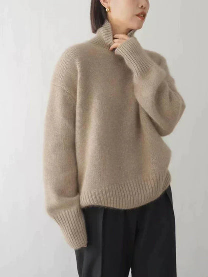 Alecia | Luxe Damestrui van Kasjmier met Col | Tijdloze Elegantie