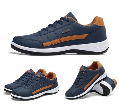 Mr. Orthopedische comfortabele leren sneaker 2025