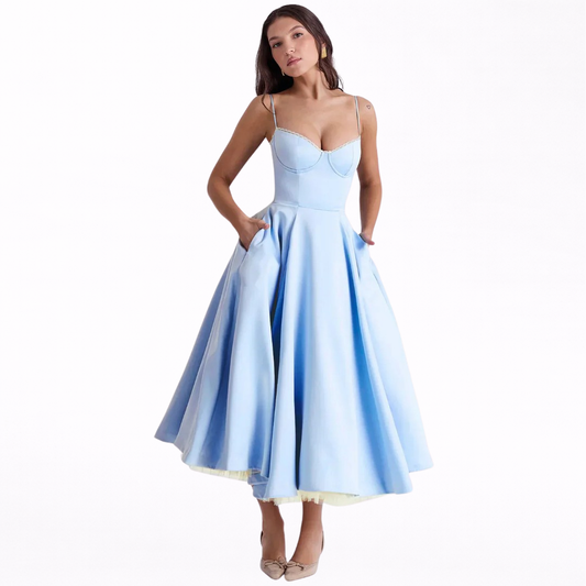 Arielle | Luxe midi-jurk